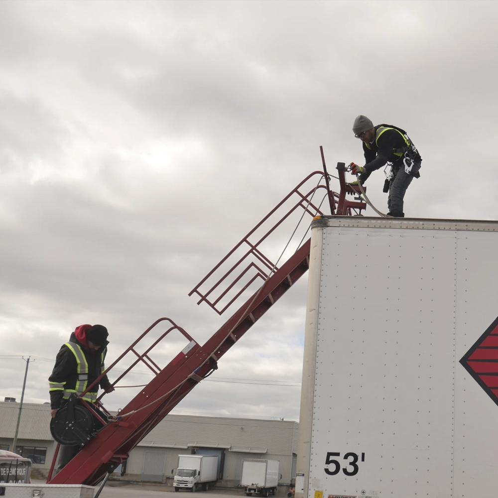 Entreprises CRC - Camions déneigement
